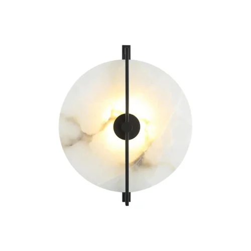 Бра настенный Sabina APL.321.11.05 Aployt белый на 1 лампа, основание чёрное в стиле современный 
